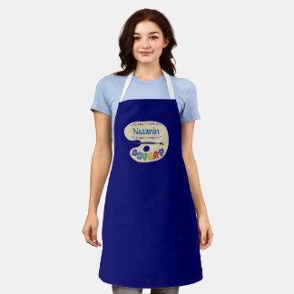 Artists Palette Painters Smock Apron