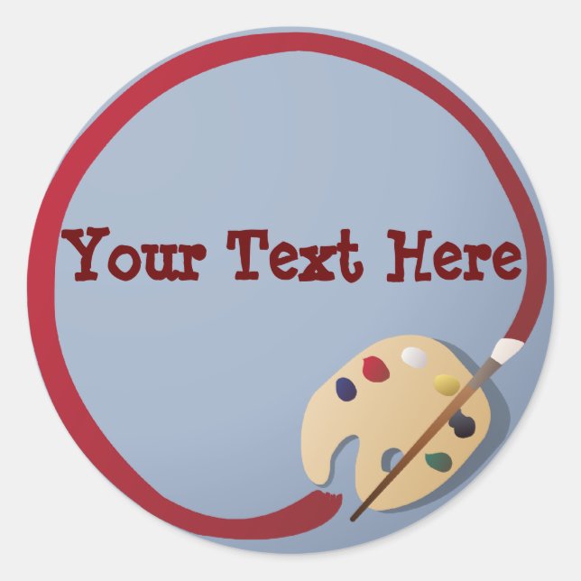 Artist's Palette Stickers (Front)