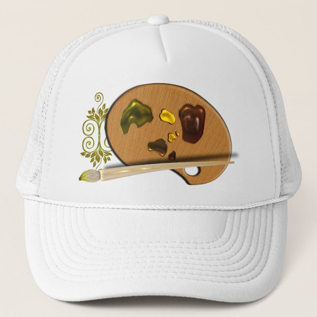 Artists Palette Trucker Hat (Front)