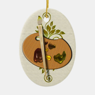 Artists Pallette Ornament