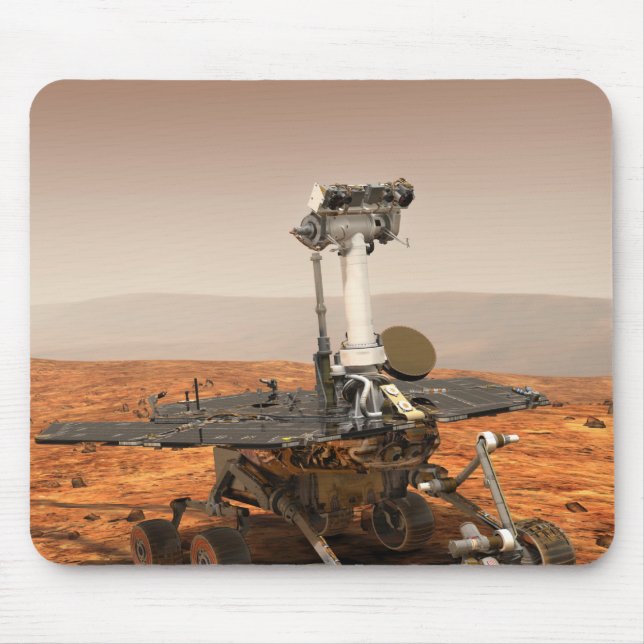 Artists rendition of Mars Rover Mouse Pad (Front)
