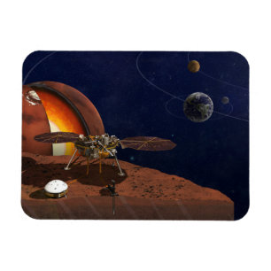 Artist's Rendition Of The Insight Lander. Magnet