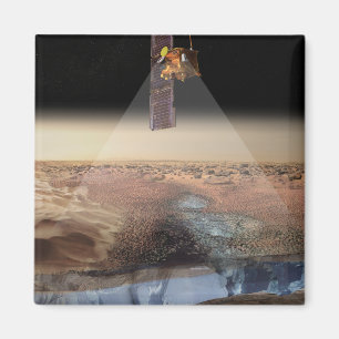 Artist's View of Odyssey Detecting Ice Magnet