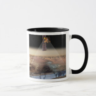 Artist's View of Odyssey Detecting Ice Mug