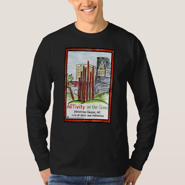 ARTivity on the Green Long-Sleeve Tshirt (Front)