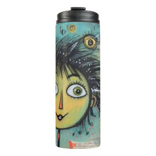 ArtLady 17 Charming and distressed Thermal Tumbler