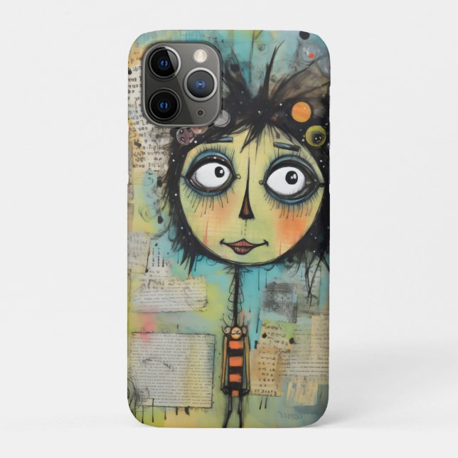 ArtLady 22 Charming and distressed Case-Mate iPhone Case (Back)