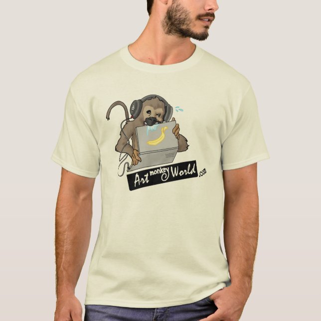 ArtMonkey World Digital Logo 2010 T-Shirt (Front)