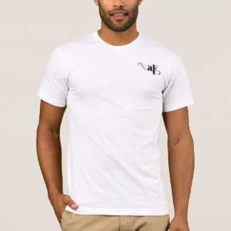 ArtOfFine Men's White Tight T-Shirt