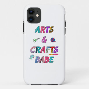 Arts and Crafts Babe iPhone 11 Case