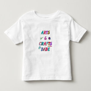 Arts and Crafts Babe Toddler T-Shirt