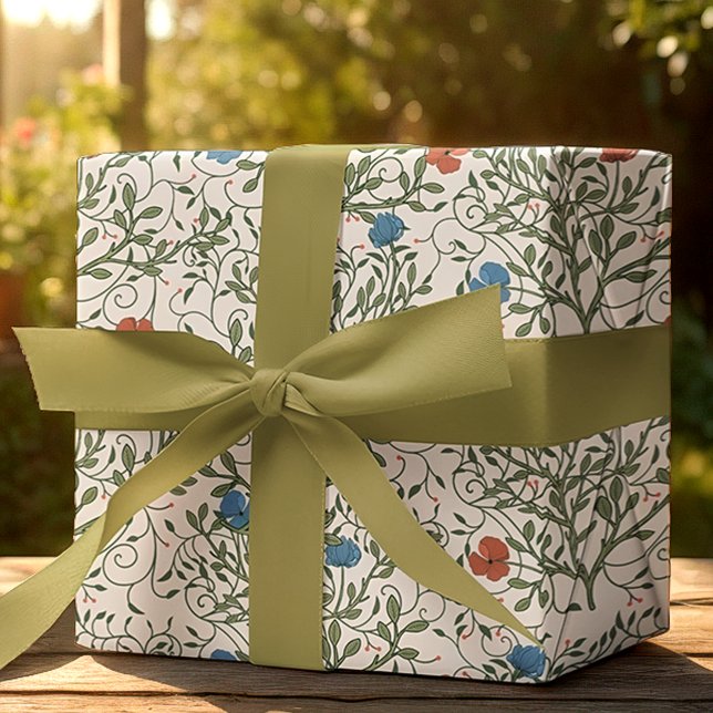 Arts and Crafts Poppies Tissue Paper (Creator Uploaded)