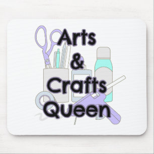Arts and Crafts Queen Mouse Pad