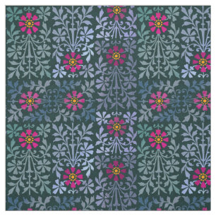 Arts and Crafts Renaissance Floral Garden Fabric