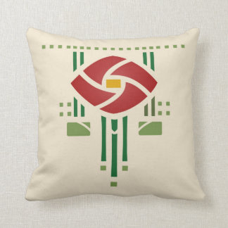 Arts and Crafts Rose Cushion
