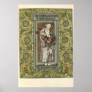 Arts And Crafts Vintage 1901 Roycroft Poster