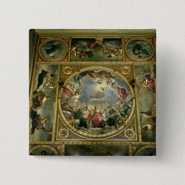 Arts and Sciences, 1636 15 Cm Square Badge (Front)