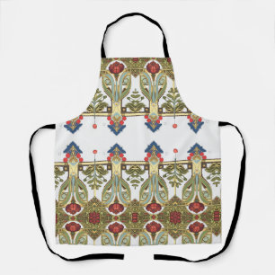 Arts & Crafts Craftsman and Mission Style floral Apron