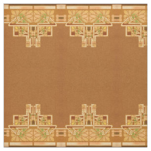 Arts & Crafts, Craftsman or Mission Style Foliage Fabric