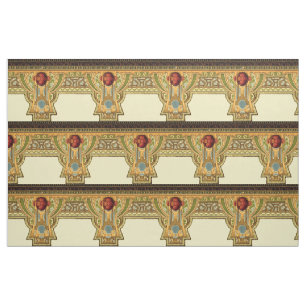 Arts & Crafts, Craftsman or Mission Style Roses Fabric