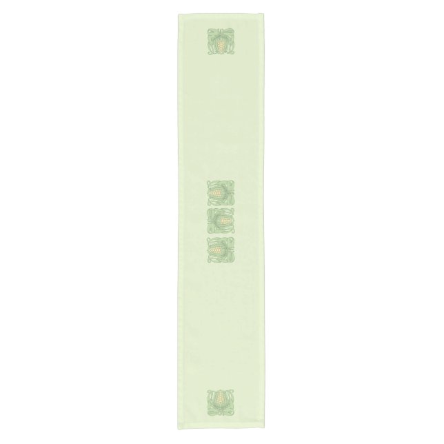 Arts & Crafts Sweet Corn Short Table Runner (Front)