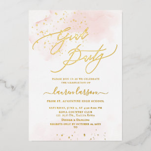ArtsApp Blush Pink H2 Washed Graduation Party