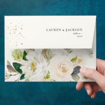 ArtsApp Elegant Watercolor Alabaster Roses