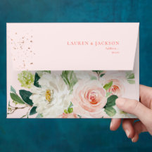 ArtsApp Elegant Watercolor Blush Pink Roses