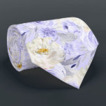 ArtsApp H2 Dusty Purple Roses Wedding Tie<br><div class="desc">ArtsApp wedding neck tie -- dusty purple watercolor roses,  mauve foliage and white daisies.  DIY background colour,  pale lilac.  All elements are editable. Copyright © 2023 ArtsApp™. All rights reserved.</div>
