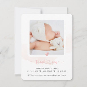 ArtsApp H2 Shower Thank You+Birth Announcement