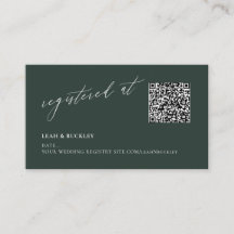 ArtsApp QR Code DIY Colour Forest Green Registry 