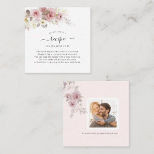 ArtsApp Watercolor Dusty Rose Roses Request Encl Card