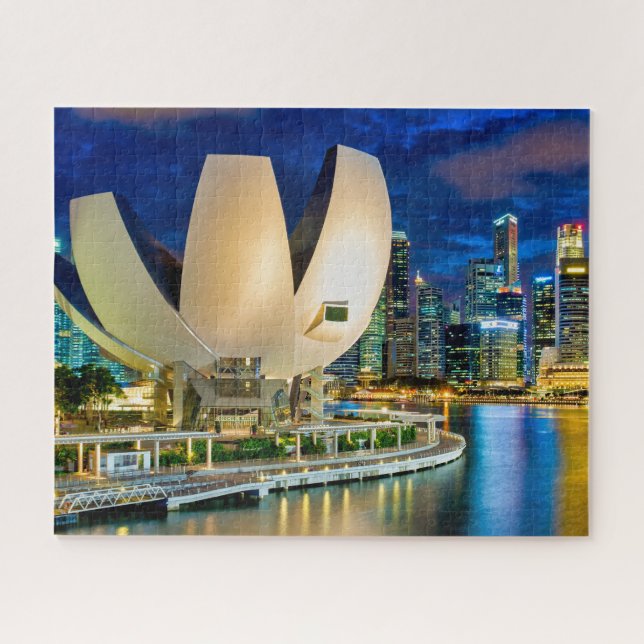 ArtScience Museum Jigsaw Puzzle (Horizontal)