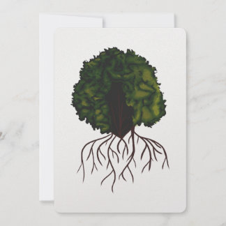 Artsy Afro Roots Collage of Cultural Identity Holiday Card