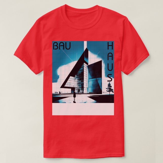 Artsy Architecture 04 BlW T-Shirt (Design Front)