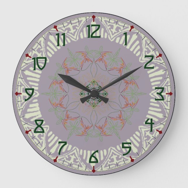 Artsy Art Deco Clock (Front)