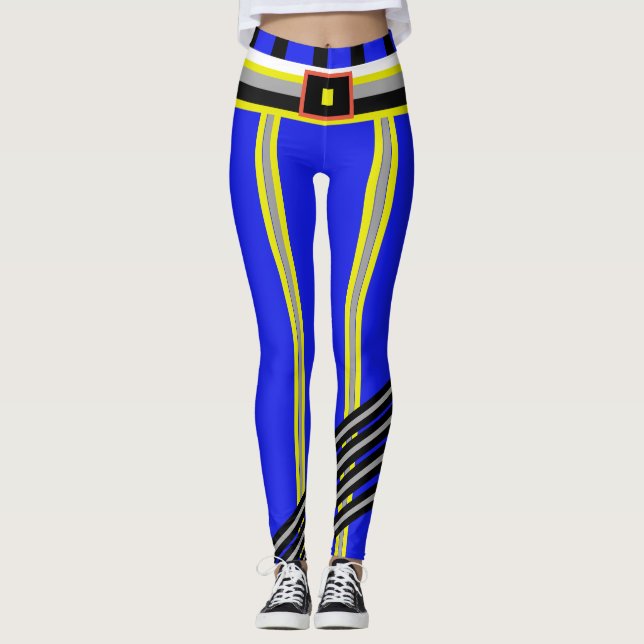 Artsy Belt Buckle Leggings (Front)