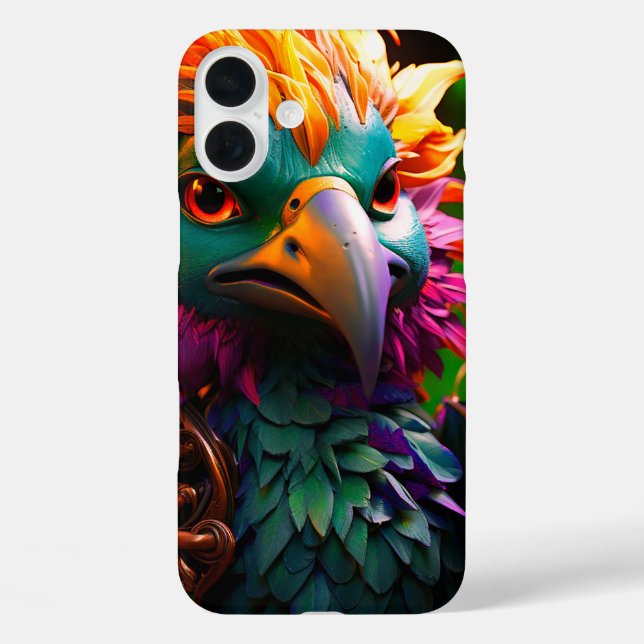 Artsy Bird Phone Case (Back)