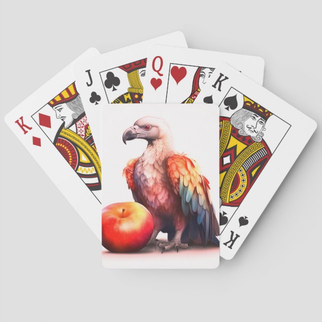 Artsy Bird Playing Cards (Back)