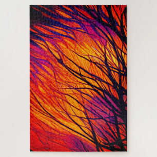 Artsy Branches Jigsaw Puzzle