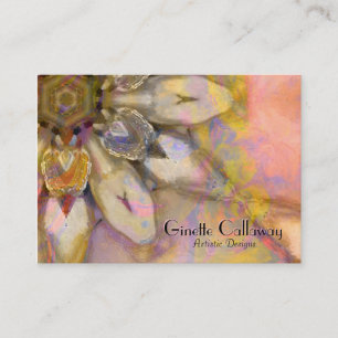 Artsy Business Card Customisable Design by Ginette