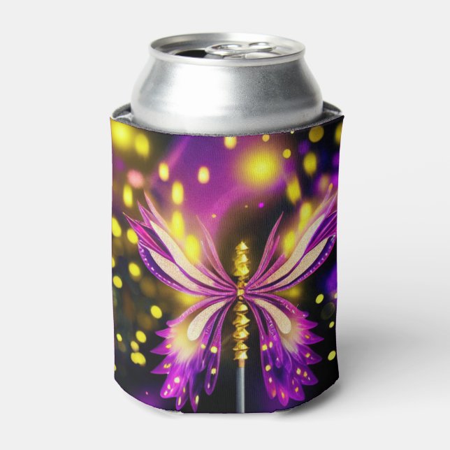 Artsy Butterfly Can Cooler (Can Front)