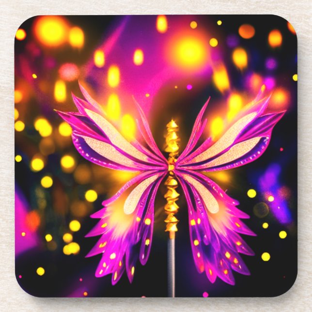 Artsy Butterfly Coaster (Front)