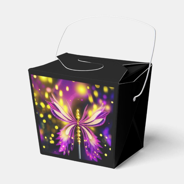 Artsy Butterfly Favour Box (Front Side)