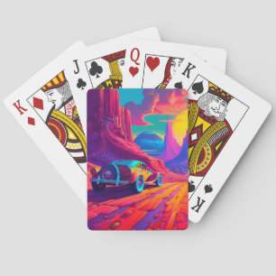 Artsy Car Playing Cards