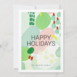 Artsy Christmas Card