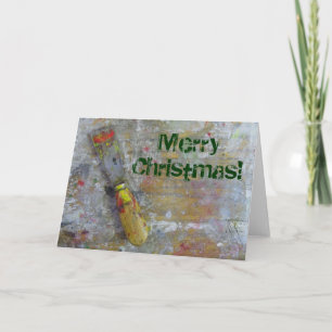 Artsy Christmas Greeting Card! Holiday Card