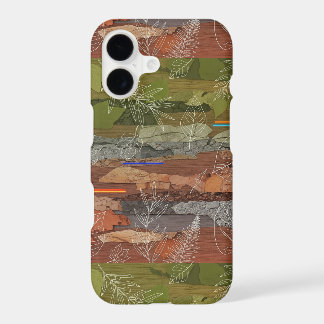 Artsy Collage Botanical Phone Case