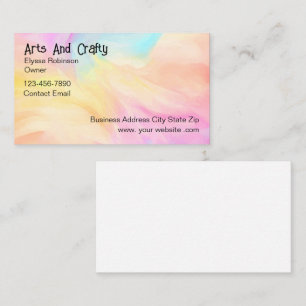 Artsy Crafts And Crafty Business Cards