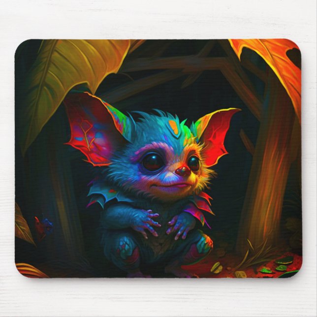 Artsy Creature Mouse Pad (Front)